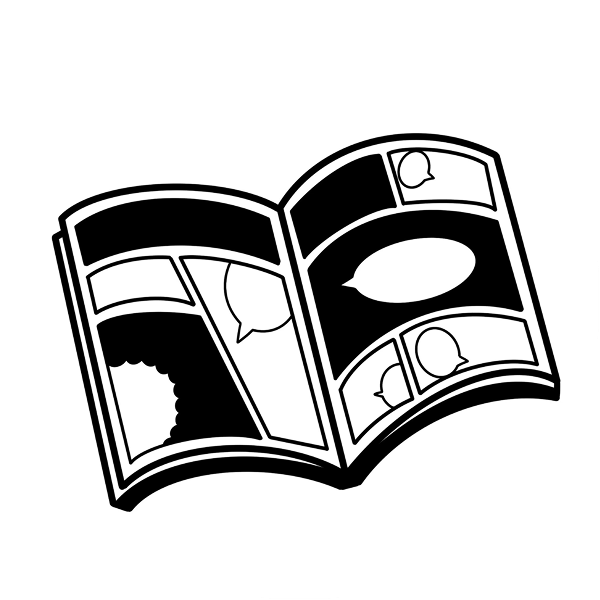 スタンドマイクのイラスト