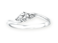 シンプルな指輪