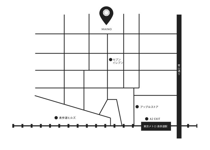 shopまでのアクセスマップ