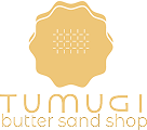 ツムギバターサンドのロゴ