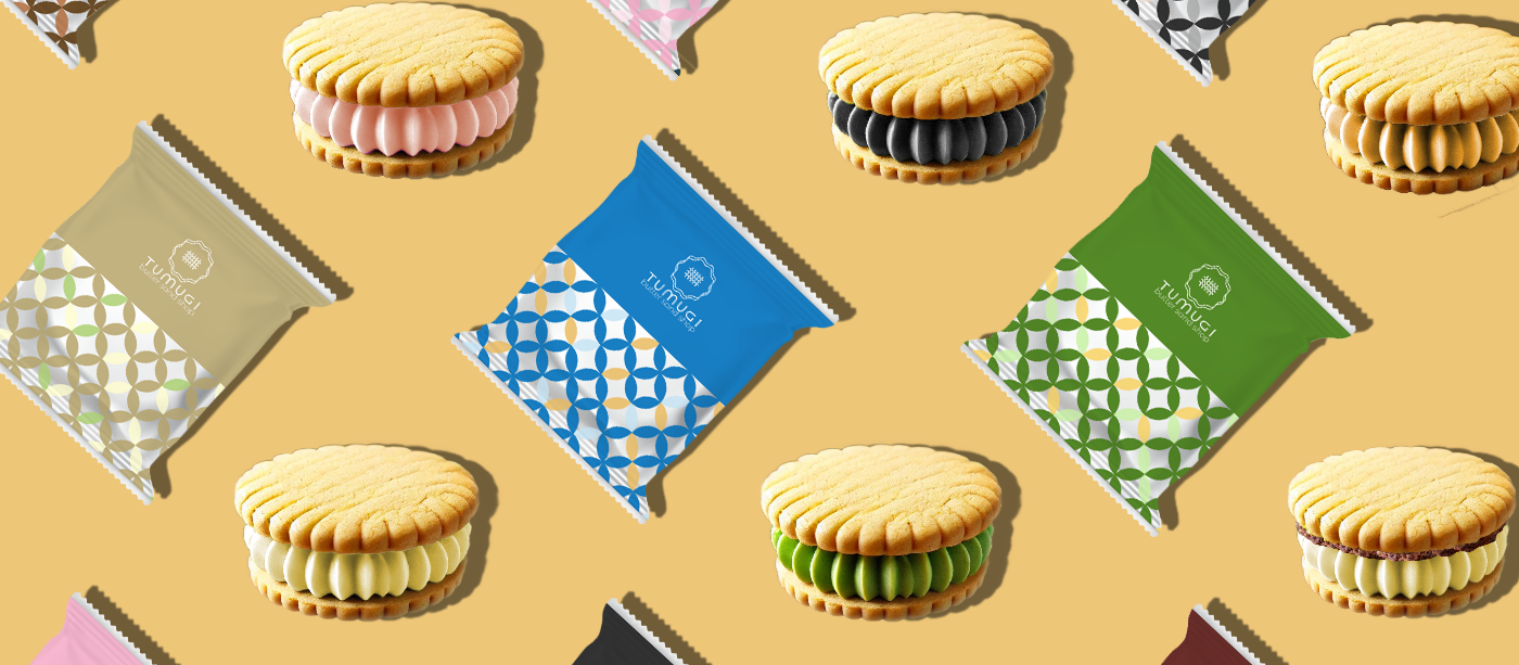 バターサンドが並んでいる