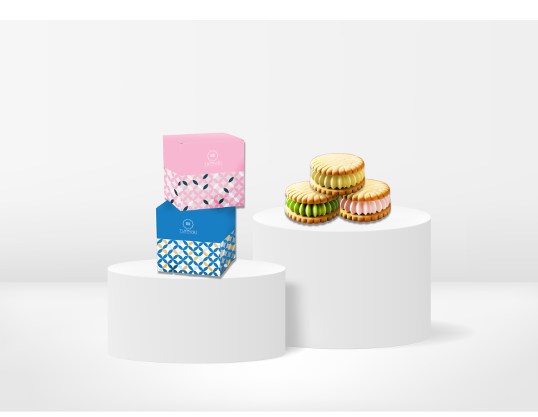 バターサンドと素材